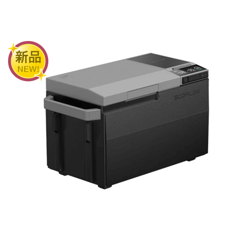 EcoFlow GLACIER ポータブル冷蔵庫 + 専用バッテリーパック +キャスター他